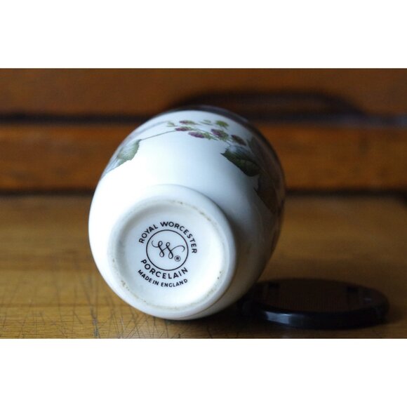 Royal Worcester Egg Coddler Lavinia Pattern Standard Size Porcelain Egg Poacher - Picture 3 of 5